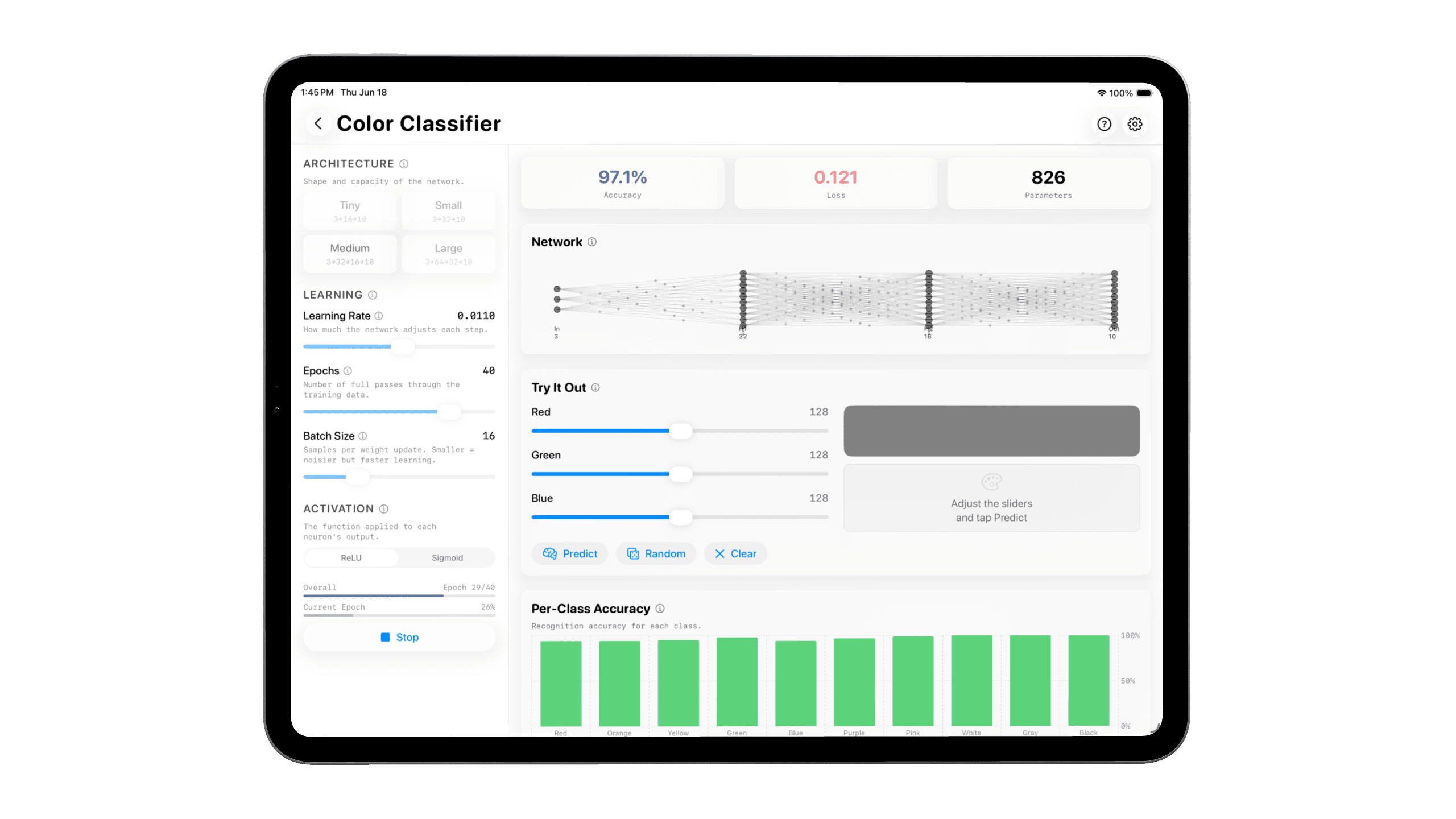 NodeLab app screenshot